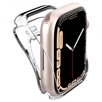 SPIGEN LIQUID CRYSTAL RĖMELIS APPLE WATCH 4 / 5 / 6 / 7 / SE / 8 / 9 (40 / 41 MM) permatomas 6