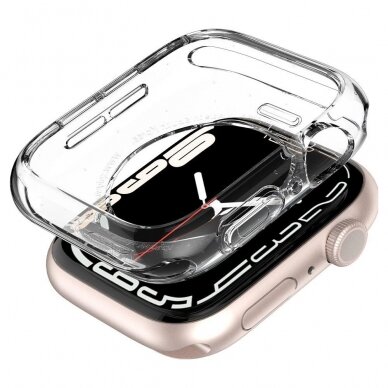 SPIGEN LIQUID CRYSTAL RĖMELIS APPLE WATCH 4 / 5 / 6 / 7 / SE / 8 / 9 (40 / 41 MM) permatomas 7