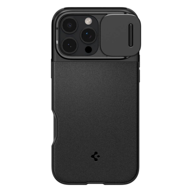 Spigen Optik Armor Mag Case with MagSafe for iPhone 16 Pro - Juodas 1