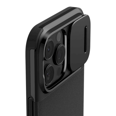 Spigen Optik Armor Mag Case with MagSafe for iPhone 16 Pro - Juodas 5