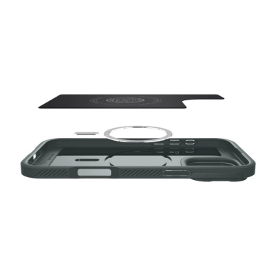 Spigen Optik Armor Mag Dėklas MagSafeiPhone 16 Pro Max - Žalias 7