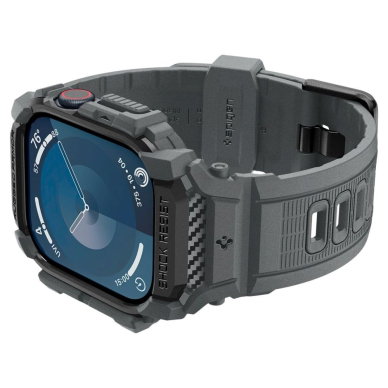 Spigen Rugged Armor Dėklas Apple Watch 10 46mm - Pilkas 6