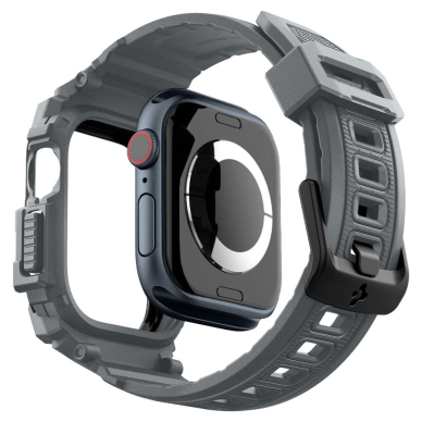 Spigen Rugged Armor Dėklas Apple Watch 10 46mm - Pilkas 7