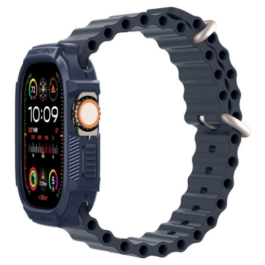 Spigen Rugged Armor Dėklas Apple Watch Ultra 1 / 2 (49 mm) - navy blue 1