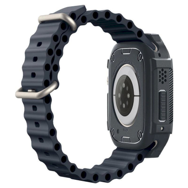 Spigen Rugged Armor Dėklas Apple Watch Ultra 1 / 2 (49 mm) - tamsiai pilkas 3