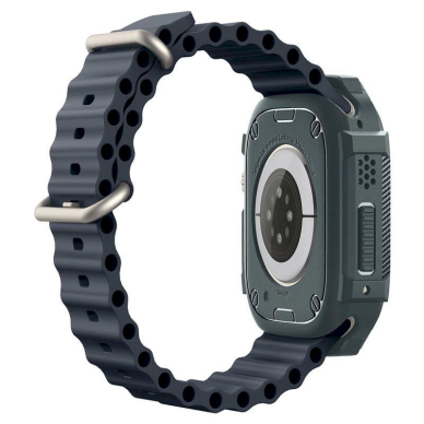 Spigen Rugged Armor Dėklas Apple Watch Ultra 1 / 2 (49 mm) - tamsiai žalias 16