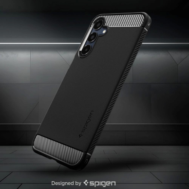 Spigen Rugged Armor Dėklas Samsung Galaxy A16 4G / 5G - Juodas 10