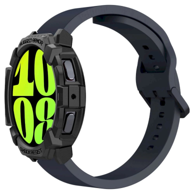 Spigen Rugged Armor Dėklas Samsung Galaxy Watch 7 (44mm) - matinis juodas 6