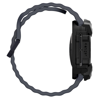 Spigen Rugged Armor Dėklas Samsung Galaxy Watch Ultra (47mm) - matinis juodas 3