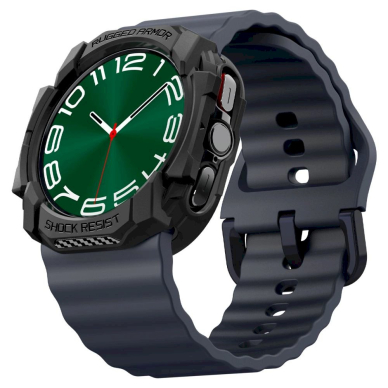 Spigen Rugged Armor Dėklas Samsung Galaxy Watch Ultra (47mm) - matinis juodas 8