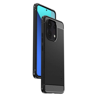 Spigen Rugged Armor Dėklas Xiaomi Redmi Note 13 4G / LTE - matte Juodas 7