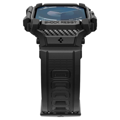 Spigen Rugged Armor Pro Apple Watch 10 (42mm) Strap Dėklas - Juodas 4