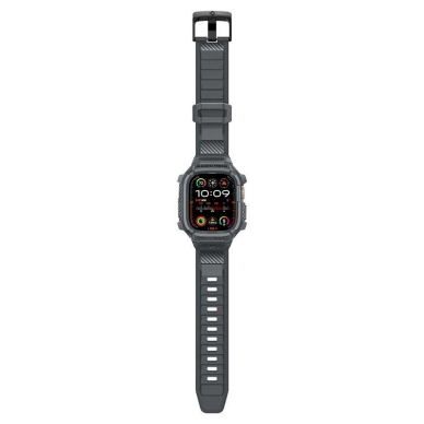 Spigen Rugged Armor Pro Dėklas Apple Watch Ultra 1/2 (49 mm) - tamsiai pilkas 3