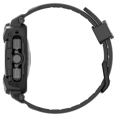 Spigen Rugged Armor Pro Dėklas Samsung Galaxy Watch Ultra (47mm) - matinis juodas 4