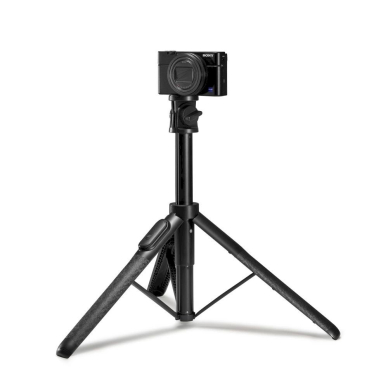 Spigen S560W Bluetooth Asmenukių lazda tripod - Juodas 4