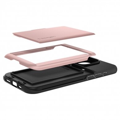 Spigen Slim Armor CS case for iPhone 15 Pro - pink 9