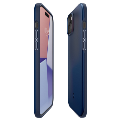 Spigen Thin Fit case for iPhone 15 Plus - blue 8