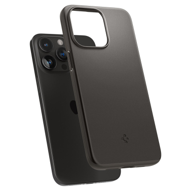 Spigen Thin Fit case for iPhone 15 Pro - gray 8