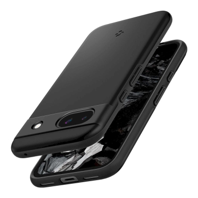 Spigen Thin Fit dėklas Google Pixel 8A - matte Juodas 11