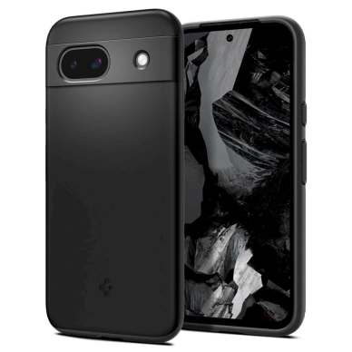 Spigen Thin Fit dėklas Google Pixel 8A - matte Juodas