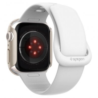 SPIGEN THIN FIT RĖMELIS APPLE WATCH 7/8/9 (41MM) Kreminis 2