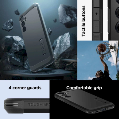 Spigen Tough Armor Dėklas skirtas Samsung Galaxy A35 5G - Juodas 14