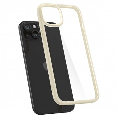 Spigen Ultra Hybrid case for iPhone 15 Plus - beige 4