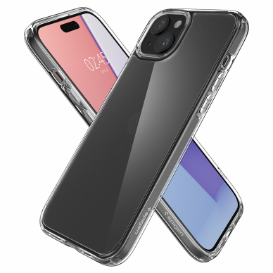 Spigen Ultra Hybrid case for iPhone 15 Plus - transparent 1