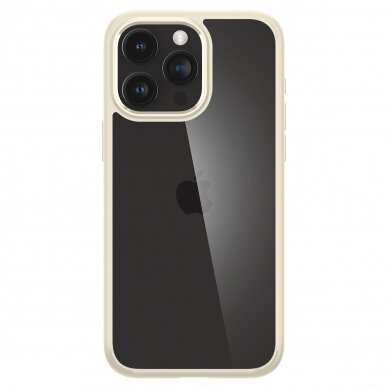 Spigen Ultra Hybrid case for iPhone 15 Pro Max - beige