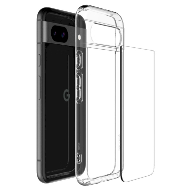 Spigen Ultra Hybrid dėklas Google Pixel 8A - Permatomas 17