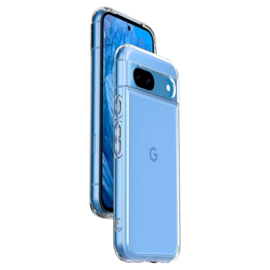 Spigen Ultra Hybrid dėklas Google Pixel 8A - Permatomas 19