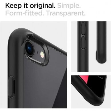 Iphone 7 / 8 / SE 2020 / SE 2022 SPIGEN ULTRA HYBRID BLACK 1