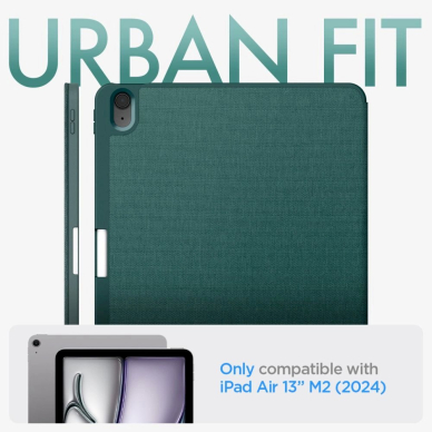 Spigen Urban Fit iPad Air 13 2024 Case - žalias 16