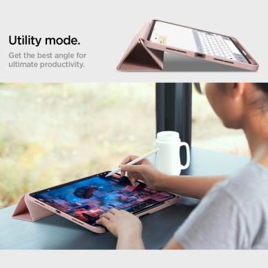 Spigen Urban Fit iPad Pro 11 2024 Case - rožinis 16