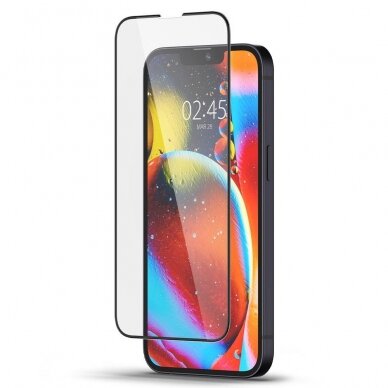 Stiklas Spigen Glass TR Slim FC tempered glass iPhone 13 Pro Max 4