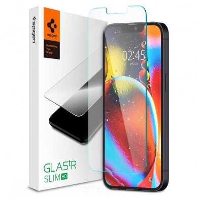 Stiklas Spigen Glass TR Slim tempered glass iPhone 13 Pro Max