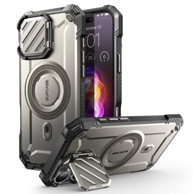 Supcase UB XT Mag Dėklas MagSafe iphone 16 Pro - Pilkas