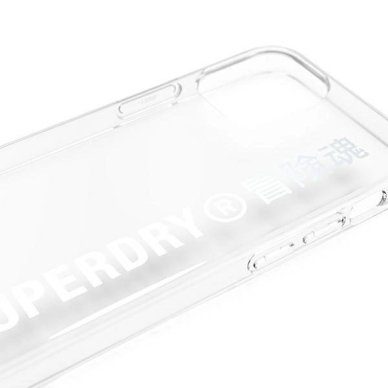 SuperDry Snap iPhone 12 mini Clear Case Permatomas 42590 5