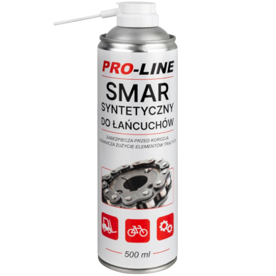 Synthetic chain lubricant PRO-LINE spray 500ml