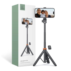 Tech-Protect L03S Bluetooth Asmenukių lazda remote control, tripod up to 148cm 180 head - Juodas