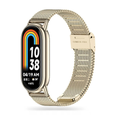 Tech-Protect MilaneseBand Apyrankė Xiaomi Smart Band 8 / 8 NFC - beige