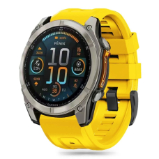 Tech-Protect Silicone Apyrankė Garmin Fenix 5X / 5X Plus / 6X / 6X Pro / 7X / 8 (51 mm) - Geltona