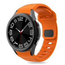 Tech-Protect Silicone Line Apyrankė Samsung Galaxy Watch 4 / 5 / 5 Pro / 6 / 7 / FE - Oranžinė