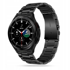 Tech-Protect Stainless Apyrankė Samsung Galaxy Watch 4/5/5 Pro/6/7/FE - Juodas