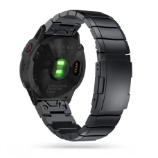 Tech-Protect SteelBand Apyrankė Garmin Fenix ​​3 / 5X / 3HR / 5X Plus / 6X / 6X Pro / 7X - Juodas