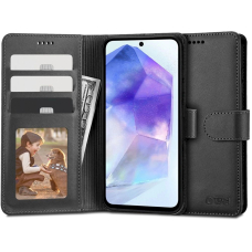 Tech-Protect Wallet Dėklas Samsung Galaxy A55 5G - Juodas