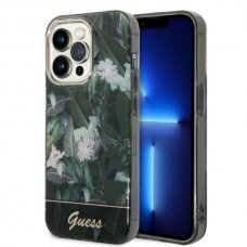 Telefono Dėklas Guess Jungle Collection na iPhone 14 Pro Max GNZ022