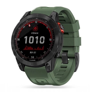 Tech-Protect Apyraknė Garmin Fenix ​​3 / 5X / 3HR / 5X Plus / 6X / 6X Pro / 7X - žalias 1