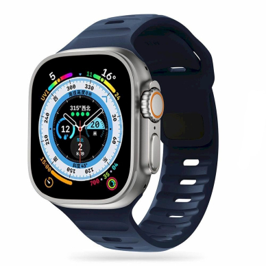 Tech-Protect Apyraknė Line Apple Watch 4 / 5 / 6 / 7 / 8 / 9 / SE (38/40/41 mm) - navy blue