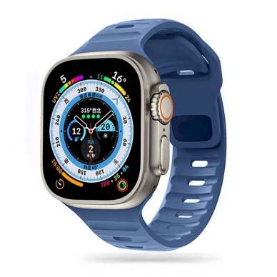 Tech-Protect Apyraknė Line Apple Watch 4 / 5 / 6 / 7 / 8 / 9 / SE / Ultra 1 / 2 (42/44/45/49 mm) - light blue